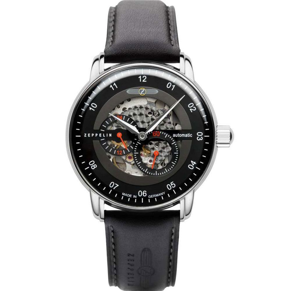 Zeppelin New Captain's Line Skeleton Automatic Férfi karóra