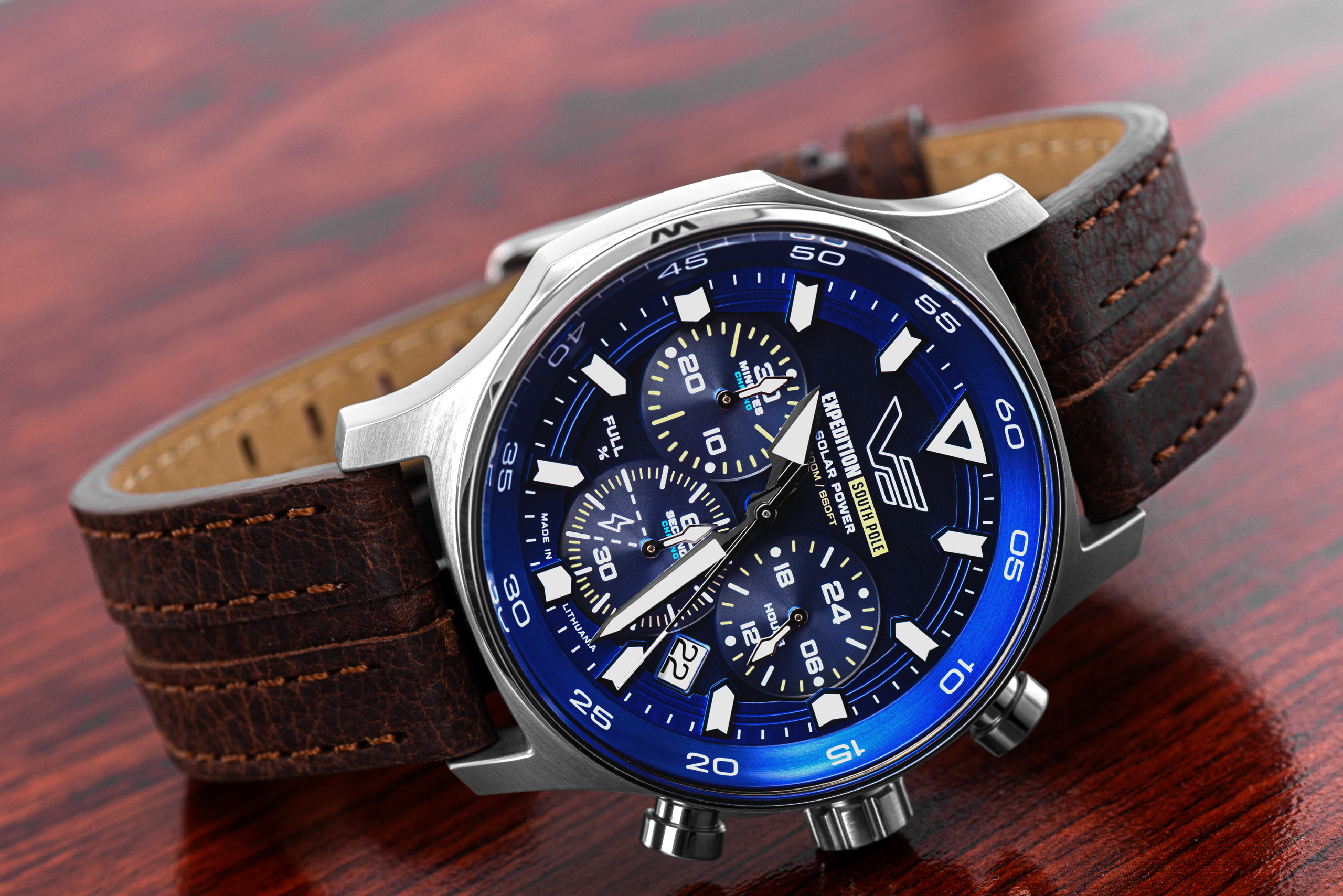 Vostok Europe Expedition South Pole Solar Chrono Férfi karóra - Image 3