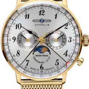 Zeppelin LZ129 Hindenburg Moonphase Férfi karóra