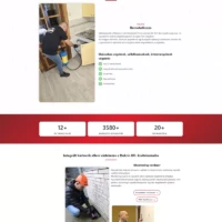 Egyoldalas weblap készítés